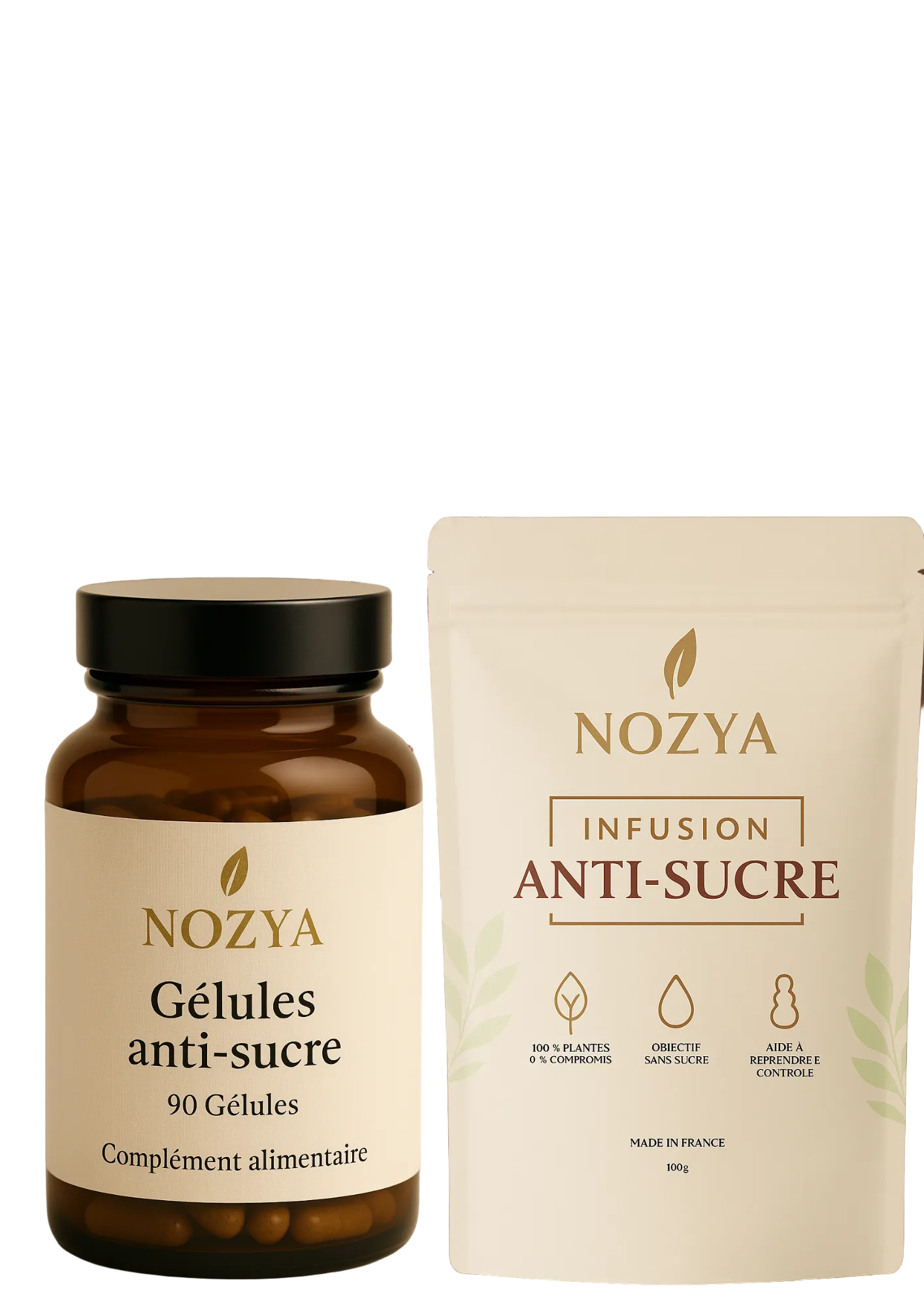 Kit Contrôle Anti-Sucre — Gélules + Infusion Gout Bissap